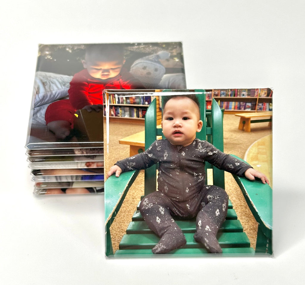 2x2 Custom Photo Magnets (Set of 9)